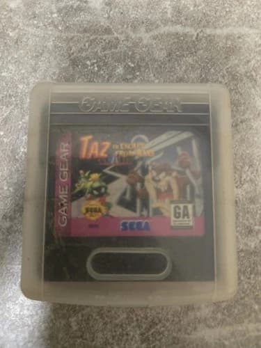 Taz in Escape from Mars - (Sega Game Gear) Cartridge