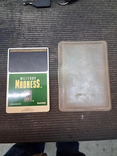Military Madness TURBOGRAFX-16 Card Only