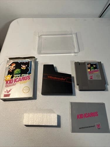 Kid Icarus (Nintendo NES 1987) CIB Complete In Box Nice