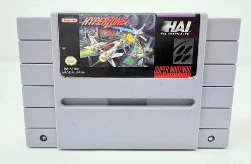 HyperZone (Super Nintendo Entertainment System, SNES) TESTED & WORKS