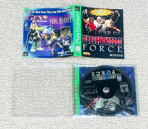 Fighting Force, [GH] (Sony PlayStation 1, PS1) - Complete CIB - Tested