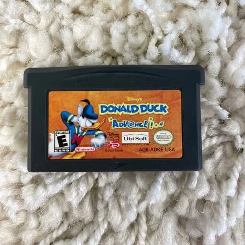 Disney's Donald Duck Advance (Nintendo Game Boy Advance, 2001) GBA Tested