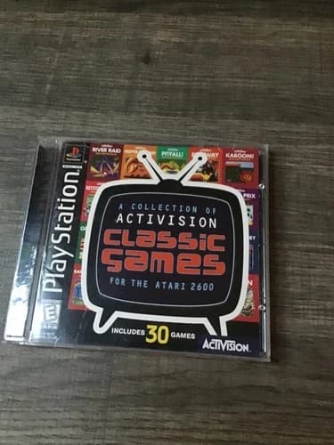 Activision Classic Games Atari PlayStation one PS1 Complete Test Working CIB