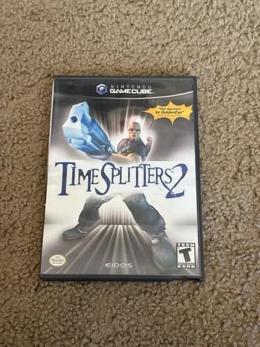 TimeSplitters 2 (Nintendo GameCube, 2002) CIB Tested Working Free Shipping