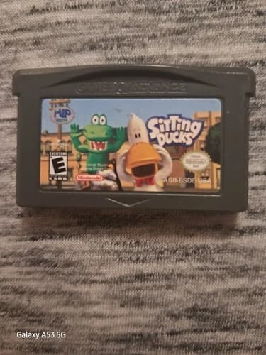 Sitting Ducks Cartridge Only (Nintendo Game Boy Advance 2004) Authentic VG Shape