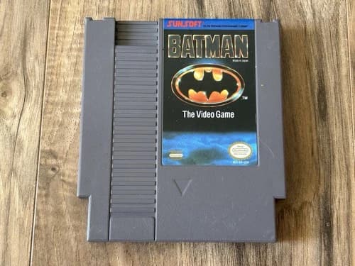 Batman (NES Nintendo Entertainment System 1990) - Authentic Cartridge - Tested