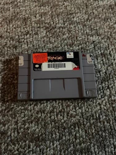 SNES Primal Rage (Super Nintendo Entertainment System, 1995)