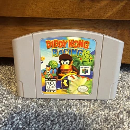 Diddy Kong Racing Nintendo 64 N64 Authentic Retro Game Tested Working