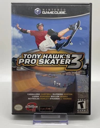 Tony Hawk's Pro Skater 3 (Nintendo GameCube, 2001) Complete With Manual