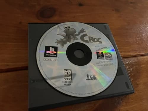 PS1 Croc: Legend of the Gobbos (Sony Playstation 1, 1997) Disc Only