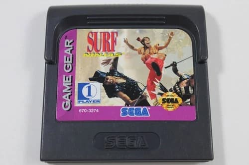 Surf Ninja - Sega Game Gear Cartridge