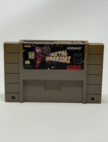 Metal Warriors Super Nintendo Entertainment System SNES Authentic Cleaned Pins