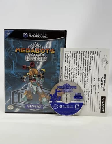 Medabots: Infinity (No Scratches) for Nintendo GameCube *GC* Tested w/ Reg Card