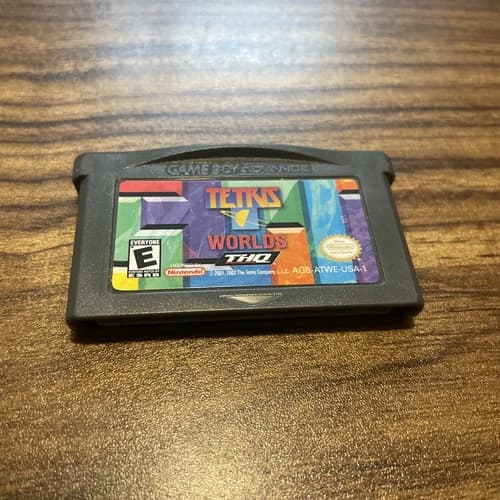 Tetris Worlds (Nintendo Gameboy Advance) GBA THQ Loose Cartridge Only Tested