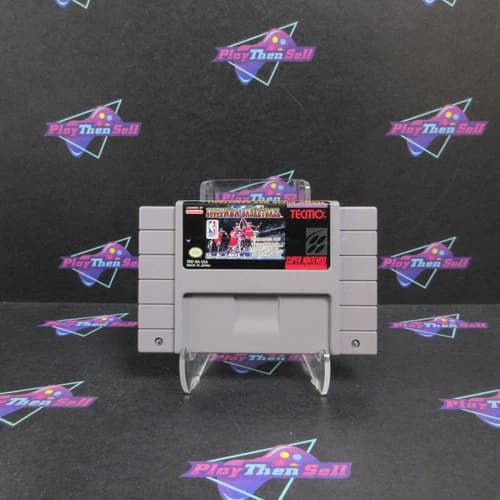 Tecmo Super NBA Basketball Super Nintendo SNES - Cart Only Excellent
