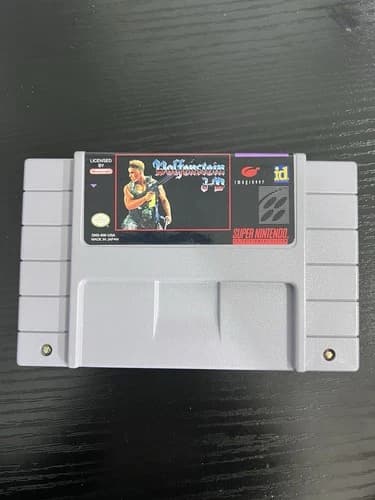 Wolfenstein 3D Super Nintendo SNES Cartridge Only