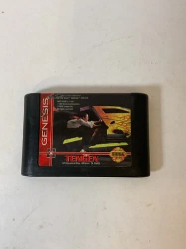 Race Drivin' (Sega Genesis, 1993) - Cartridge Only - Tested/Working!!