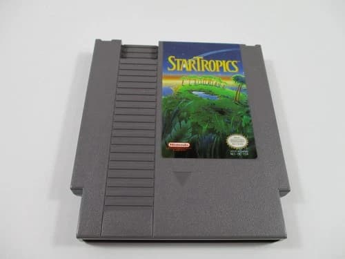 STARTROPICS Nintendo NES Game Cartridge Authentic!