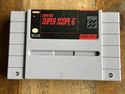 SNES Super Scope 6 Game Cartridge