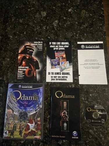 Odama (Nintendo GameCube, 2006) Complete Cib - Tested (no Mic) Nice Disc