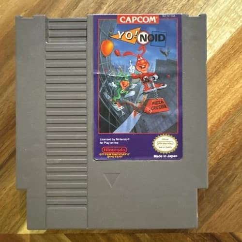 Yo! Noid Cartridge for NES, Capcom