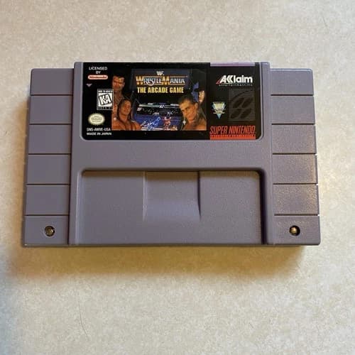 WWF RAW 1994 SNES, Cartridge ONLY, Tested