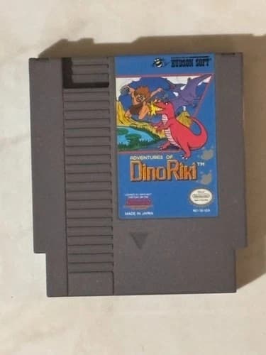 Nintendo NES Adventures of Dino Riki (Cleaned, Tested & Working)