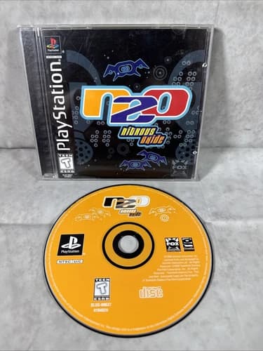 N2O: Nitrous Oxide (Sony PS1 PlayStation 1, 1998) Complete Registration Card CIB