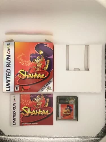 Shantae, Nintendo Gameboy Color, Limited Run Games, CIB Complete in Box