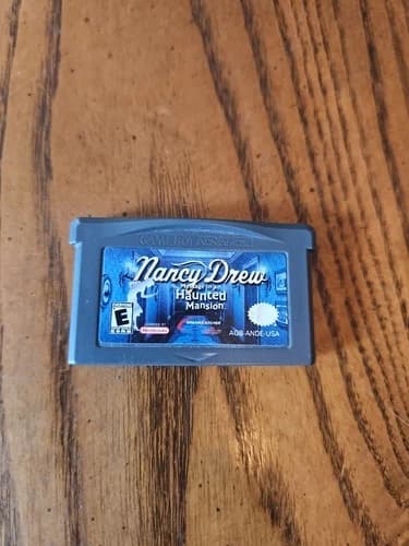 Nancy Drew: Message in a Haunted Mansion Game Boy Advance GBA Tested