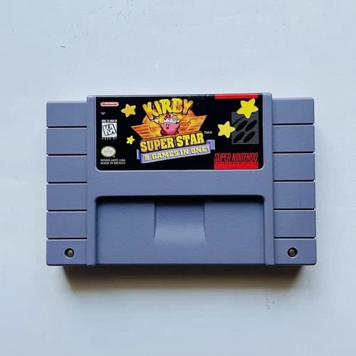 Kirby Super Star (1996) Nintendo SNES Cleaned & Tested
