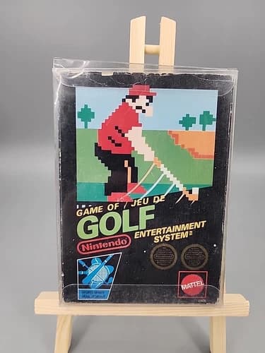 Nintendo NES Golf Game Complete in Box CIB TESTED WORKS