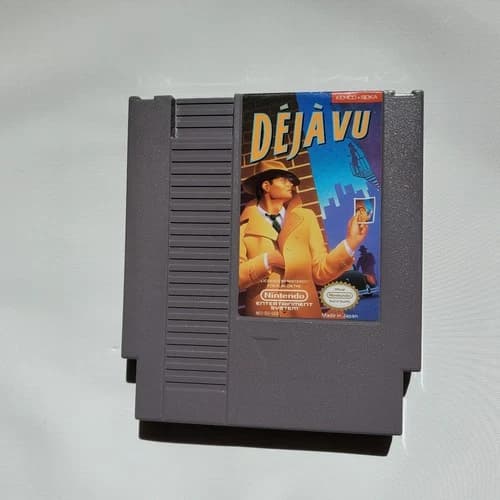 Deja Vu Nintendo Entertainment System NES 1990 Authentic Cartridge Only Game