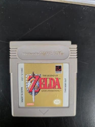 The Legend of Zelda Link’s Awakening Nintendo Game Boy Cartridge
