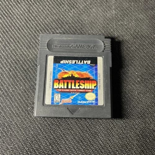 Battleship The Classic Naval Combat Game (Nintendo Game Boy) EUC Tested Genuine