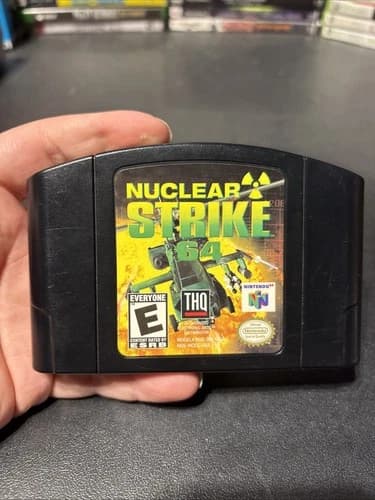 Nuclear Strike 64 Nintendo 64 N64 Tested and Working Authentic