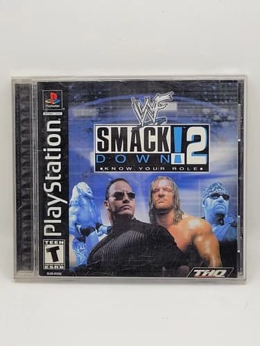 WWF SmackDown 2: Know Your Role (PlayStation 1, 2000 Ps1) CIB Tested Works