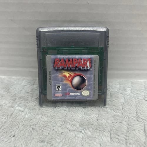 Rampart (Nintendo Gameboy Color, 1999) GBC Authentic Cartridge Tested & Working