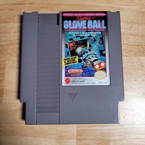 Super Glove Ball Nintendo Entertainment System, 1990 NES - Tested