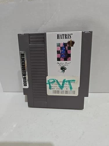 Hatris (Nintendo NES) CARTRIDGE ONLY RARE TESTED AND WORKING!