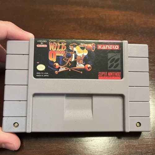 CHESTER CHEETAH Wild Wild Quest SNES Super Nintendo video game cart only TESTED
