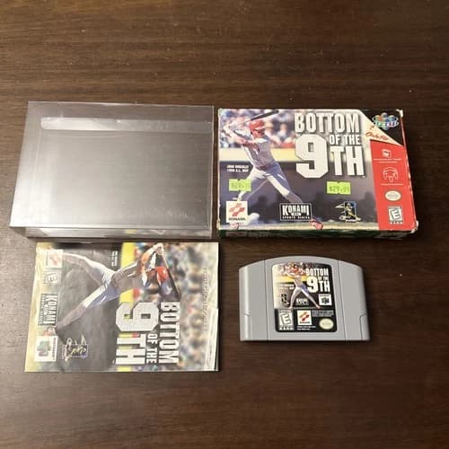 Bottom of the 9th (Nintendo 64 N64) Complete - Tested - Authentic