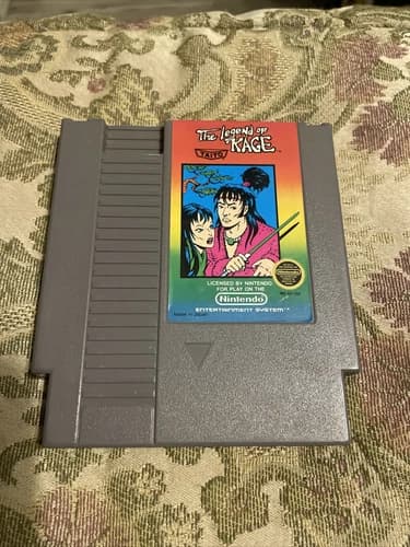 The Legend of Kage (Nintendo Entertainment System NES, 1987) Authentic !!