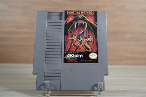 Swords and Serpents (Nintendo Entertainment System, NES, 1990) Authentic