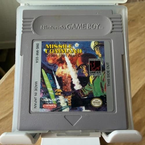 Missile Command - Nintendo Game Boy Cleaned & Tested - Authentic