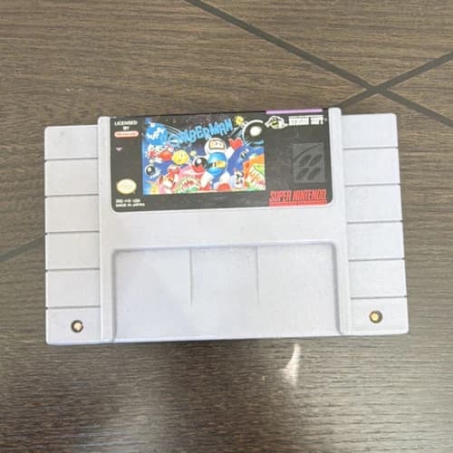Hudson Soft Super Bomberman SNES NTSC-U/C (US/Canada) Cartridge Only