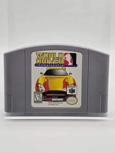 World Driver Championship (Nintendo 64, 1996) N64 Cartridge Only Tested