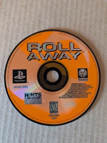 PS1 Roll Away (Sony PlayStation 1, 1998) DISC ONLY - TESTED & WORKS