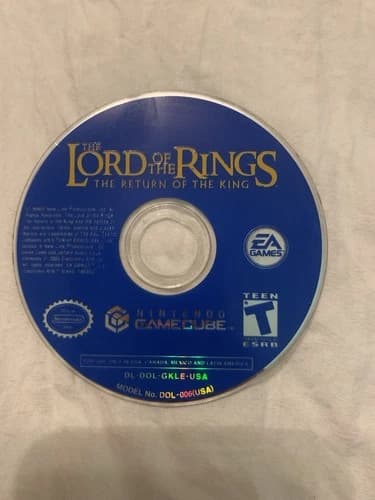 Lord of the Rings: Return of the King Nintendo GameCube – Disc Only – Tested