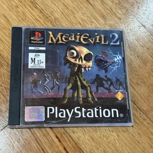 Medievil 2 Sony PlayStation One PS1 Game Complete with Manual